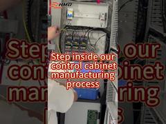Step inside our control cabinet manufacturing process